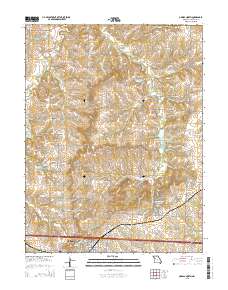 Odessa North 2015 topographic map thumbnail