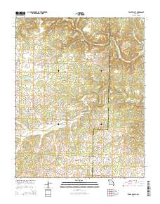 Peace Valley 2015 topographic map thumbnail