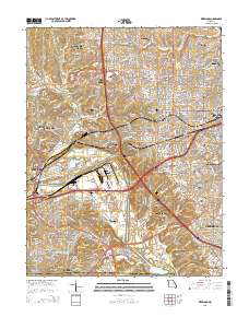 Kirkwood 2015 topographic map thumbnail