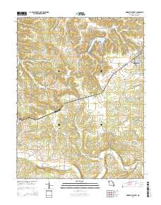 Owensville West 2015 topographic map thumbnail