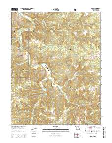Prescott 2015 topographic map thumbnail