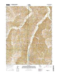 Pyrmont 2014 topographic map thumbnail
