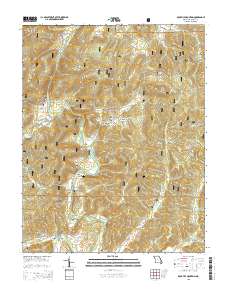 Rock Pile Mountain 2015 topographic map thumbnail