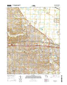 O'Fallon 2015 topographic map thumbnail