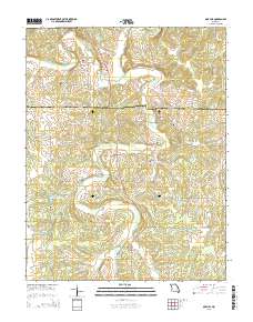Oak Hill 2015 topographic map thumbnail