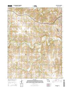 Paris West 2014 topographic map thumbnail