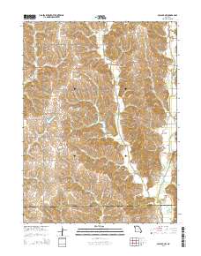 Pollock NW 2015 topographic map thumbnail