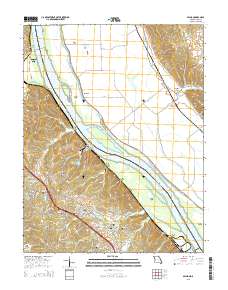 Selma 2015 topographic map thumbnail