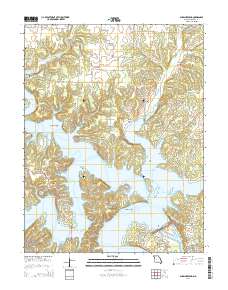 Shawnee Bend 2014 topographic map thumbnail