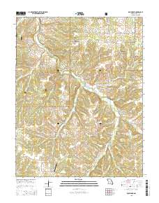 Roubidoux 2015 topographic map thumbnail
