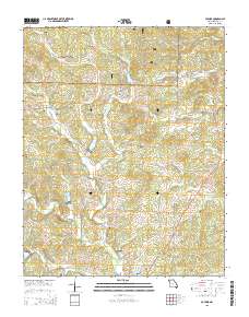 Poynor 2015 topographic map thumbnail