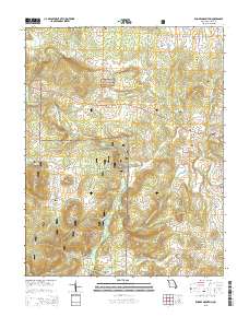 Rhodes Mountain 2015 topographic map thumbnail