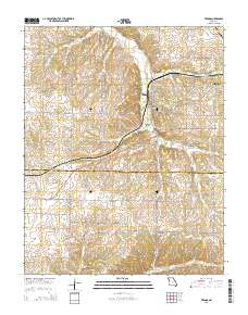 Verona 2015 topographic map thumbnail