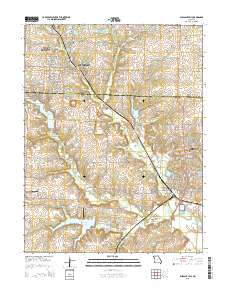 Pleasant Hill 2015 topographic map thumbnail