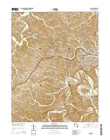 Union 2015 topographic map thumbnail