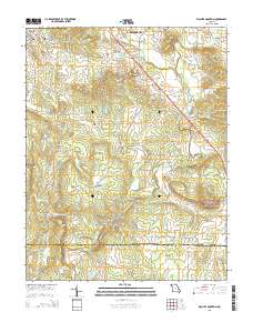 Wachita Mountain 2015 topographic map thumbnail