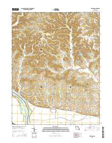 Treloar 2015 topographic map thumbnail