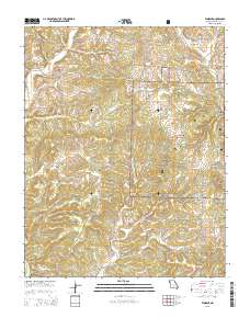 Vanzant 2015 topographic map thumbnail