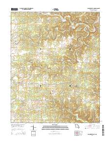 Summersville NE 2015 topographic map thumbnail