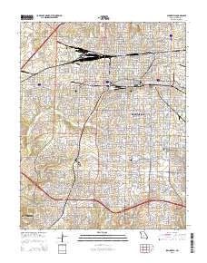 Springfield 2015 topographic map thumbnail