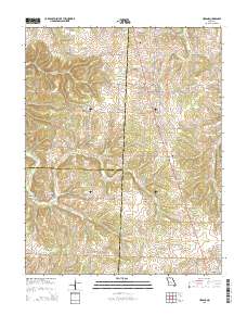 Urbana 2015 topographic map thumbnail