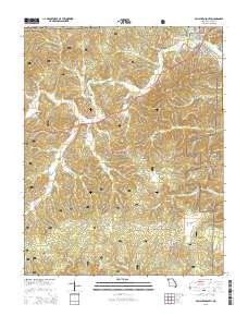 Van Buren South 2015 topographic map thumbnail