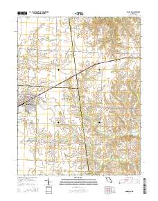 Vandalia 2014 topographic map thumbnail
