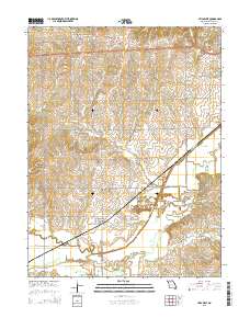 Utica West 2015 topographic map thumbnail