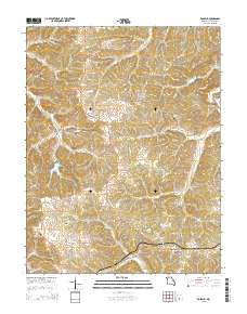 Rosebud 2015 topographic map thumbnail