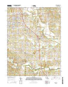 Troy 2015 topographic map thumbnail