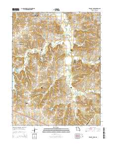 Tarsney Lakes 2014 topographic map thumbnail