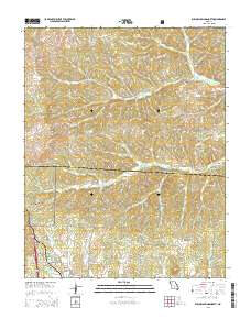 Willow Springs North 2015 topographic map thumbnail