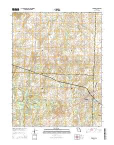 Windsor 2014 topographic map thumbnail