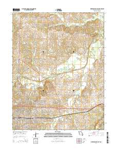 Warrensburg East 2014 topographic map thumbnail