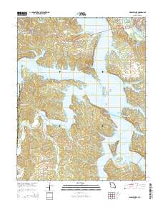 Warsaw West 2015 topographic map thumbnail