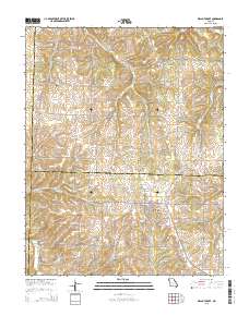 Walnut Grove 2015 topographic map thumbnail