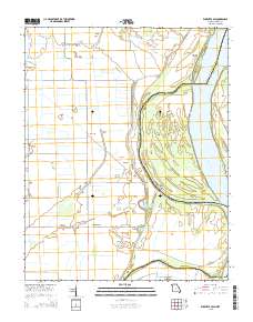 Wickliffe SW 2015 topographic map thumbnail