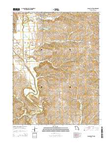 Albany South 2014 topographic map thumbnail