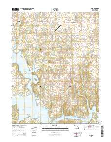 Gaines 2015 topographic map thumbnail