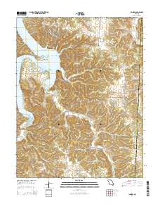 Iconium 2014 topographic map thumbnail