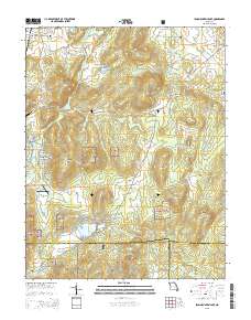Iron Mountain Lake 2015 topographic map thumbnail