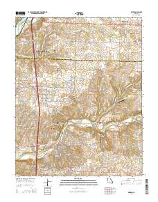 Ozark 2015 topographic map thumbnail