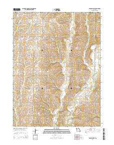 Parnell West 2014 topographic map thumbnail