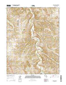 Cedar Vista 2015 topographic map thumbnail