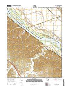 Bloomsdale 2015 topographic map thumbnail