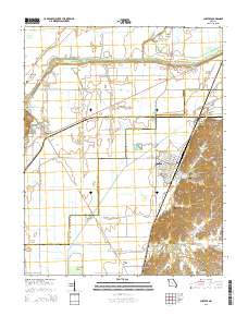 Chaffee 2015 topographic map thumbnail