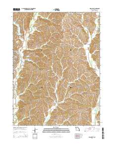 Milan East 2014 topographic map thumbnail