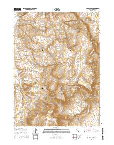 McGhee Mountain 2015 topographic map thumbnail
