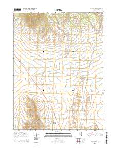 Palomino Ridge 2014 topographic map thumbnail