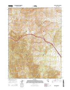 Pequop Summit 2014 topographic map thumbnail